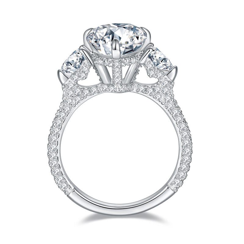 <34>ballet set —— Pear Moissanite ring and the whole Moissanit