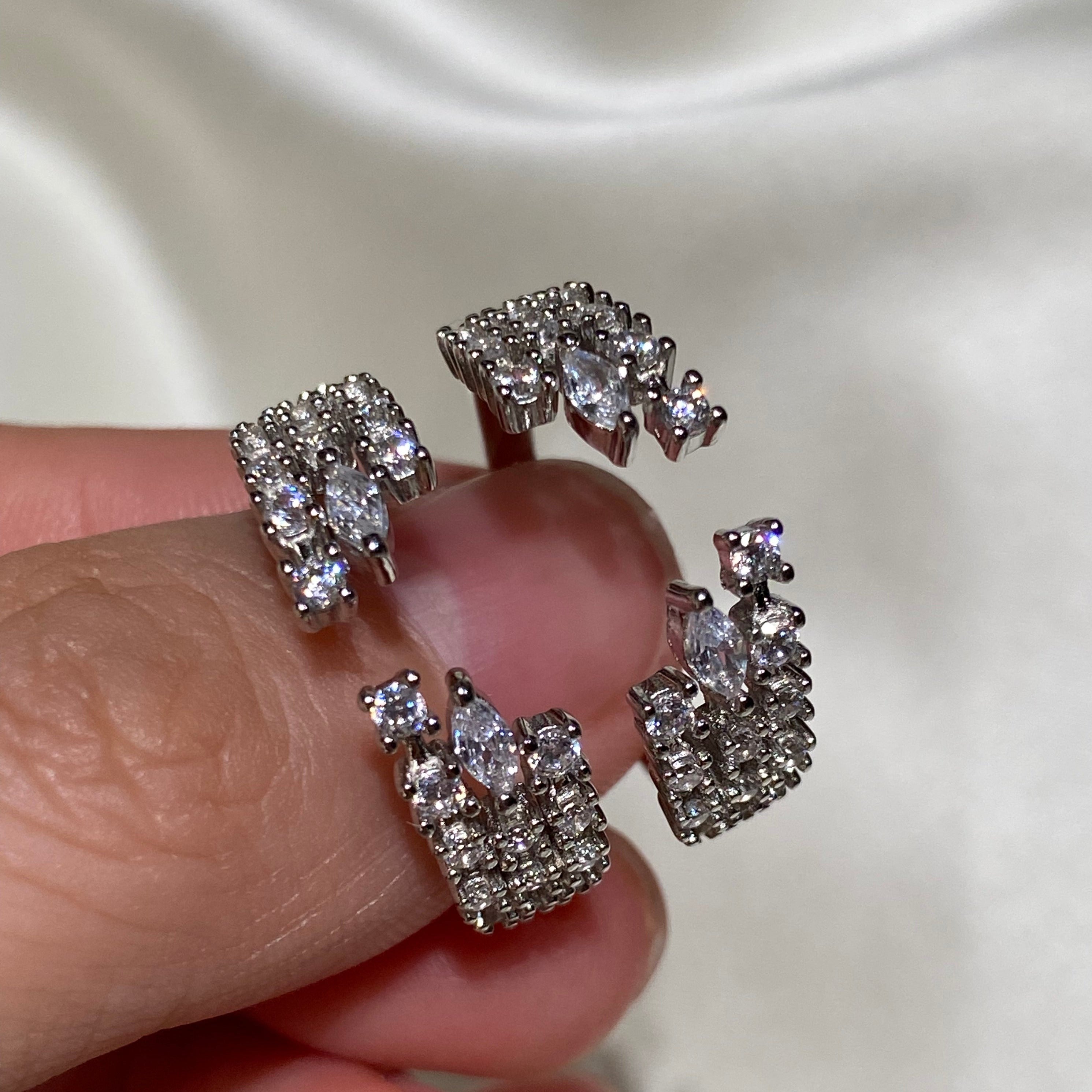 <7> —— Brilliant Bridal Double Ring Set